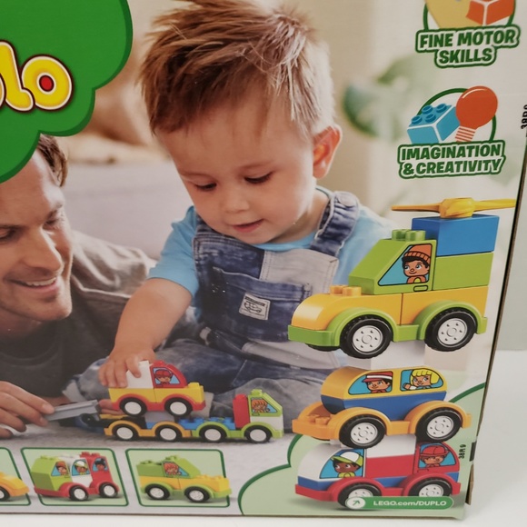 New Lego Duplo 10886 My First Car Creations Airplane Truck 1.5 Baby Toddler Toy - Picture 3 of 8